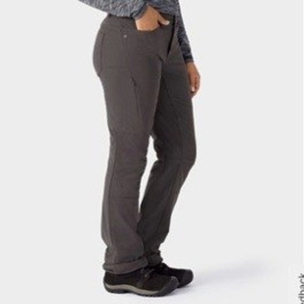Duluth Trading Co Womens Gray Hiking Outdoor Pants 10x29